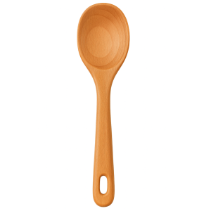 Essenchy Wooden Spoon 30.5cm – Beechwood Cooking Spoon for Mixing & Stirring – Waxed, Durable & Gentle on Non-Stick Pans – Eco-Friendly Kitchen Utensil